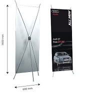 Standar Ukuran X-Banner  2000 Contoh Spanduk banner
